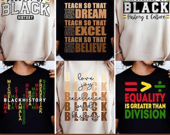 Schwarze Geschichte SVG PNG Bundle, Schwarze Geschichte Png, Monat Schwarze Geschichte, Afroamerikanischer Png, Schwarze Geschichte Shirt Png, SVG Cricut Png Sublimation