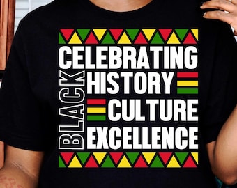 Celebrating Black History Month SVG PNG, Black History Svg, Black History Month Svg Png, Black Culture Svg, Black Excellence Png Sublimation
