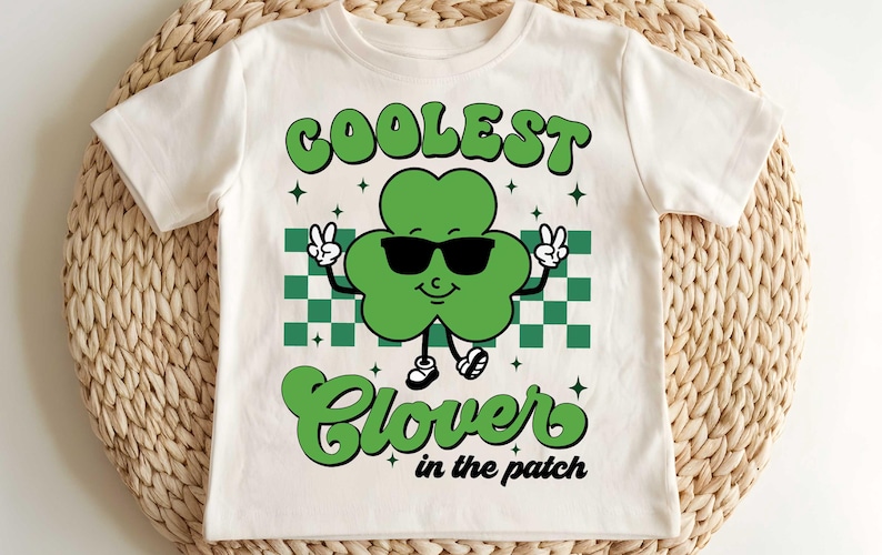 Cutest Clover in the Patch SVG, Girl St Patrick Day SVG, Coolest Clover ...