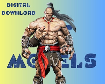 Gro Mrtal Kmbat Modelo Archivo STL Modelo STL Archivo 3D Fácil de Imprimir