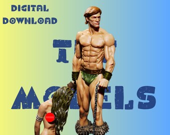 Tarnsmn With Girl Model STL File STL Model 3D Easy Printable File