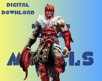 Smon Blmont Super Statue Model STL File STL Model 3D Easy Printable File