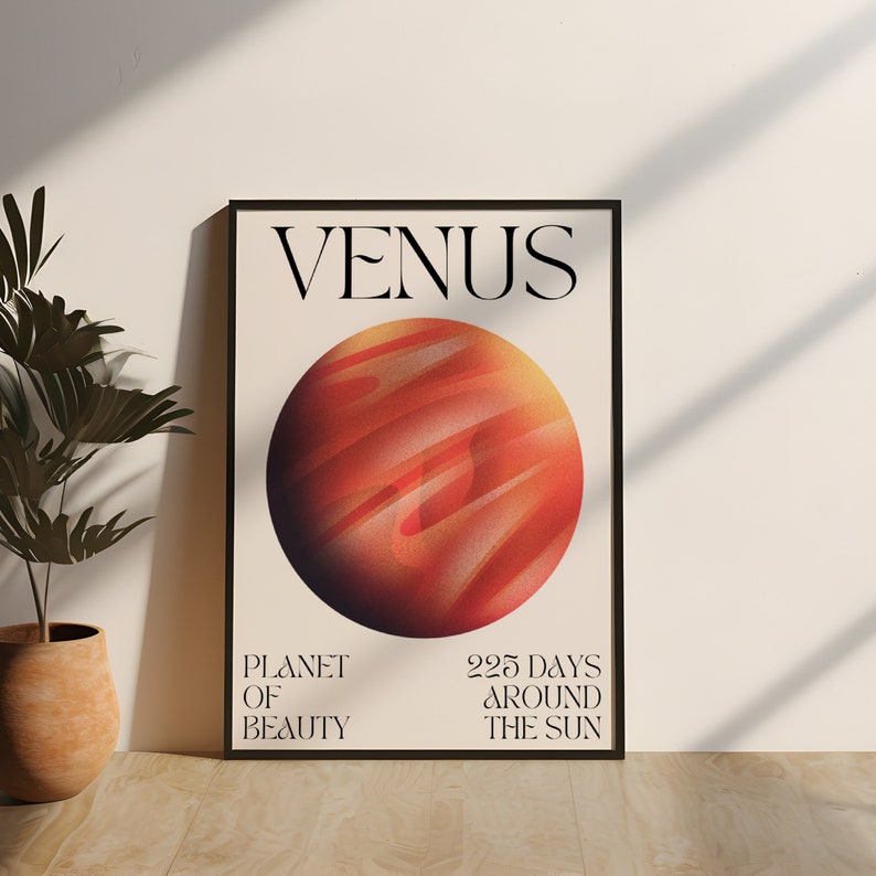 Venus Minimalist Print Digital Download, Venus, Venus Print, Venus