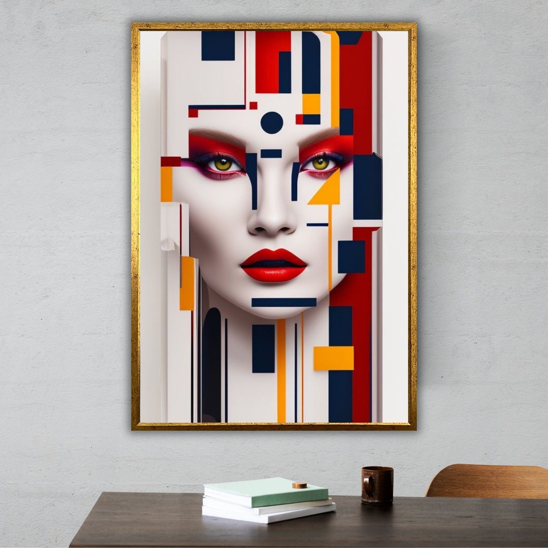 Modern Wall Art Ready to Hang Large Canvas, Abstract Artwork, Home Decor Etsy