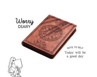 A6 Handheld Diary- Worry/Anxiety Diary