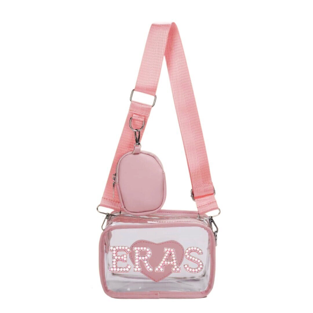 Borsa Tote Trasparente In PVC - Impermeabile, Tracolla Regolabile, 49x17x32 Cm