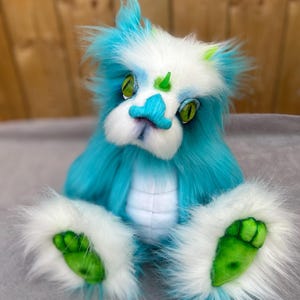 Mizu (OOAK artist dragon bear)