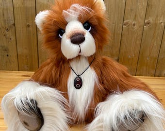 Rusty – OOAK Biker Artist Bear