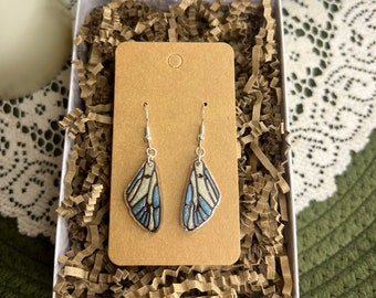 Butterfly Wings Earrings - Enchanting Spring Fashion Dangle, Perfect Accessory for Seasonal Outfits, Unique Gift for Mom. Gift Box Available