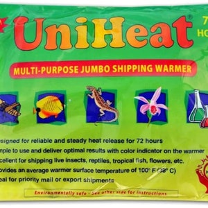 72 Heat Pack for shipping