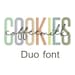 Steelshore Duo Embroidery Font,script Font Satin Stitch Embroidery,duo ...