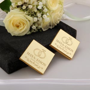 50 cadeaux en chocolat miroir doré, cadeaux de mariage pour invités, cadeaux de mariage, chocolat personnalisé, chocolat en plexiglas, chocolat personnalisé