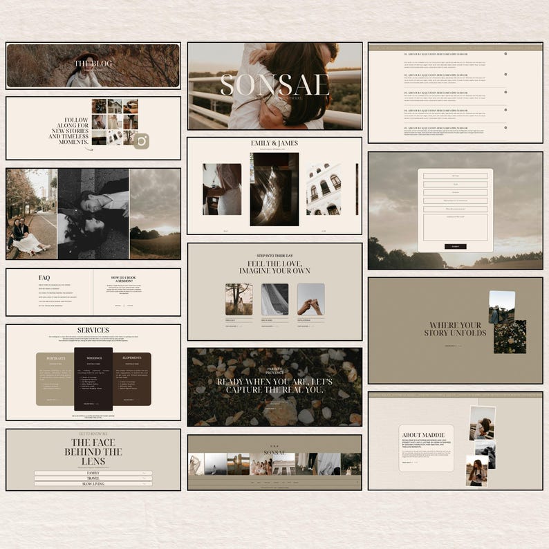 showit website template photography website design modern minimal aesthetic photographer portfolio branding customizable editable professional creative webdesign showit multipage layout website photographers wedding photographers brand photographers lifestyle photographers small business owners premium website template drag and drop builder seo friendly responsive design clean neutral style elegant creative portfolio site marketing tool digital download showcase your services online fotograaf