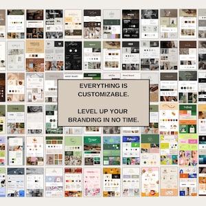 Branding Board Template DIY Branding Kit Business Package Business branding Editable Logo Design modern minimalist Mood board Color palette Brand identity Design templates Logo templates Customizable branding Professional branding Brand style guide Branding assets Visual branding Corporate identity Marketing materials Creative branding Graphic design templates Online branding Business logo Branding solutions Brand consistency style guide business styling fonts for businesses brand board bundle