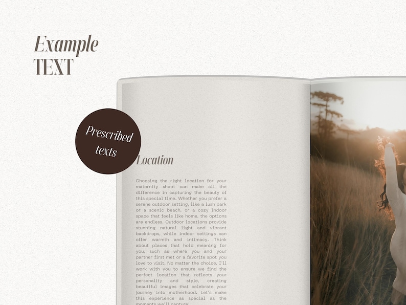 Maternity Photography Template Pregnancy Photoshoot Guide Canva Template Photographer Marketing Materials Client Welcome Packet Maternity Photography Marketing Newborn Photography Branding Template Photography Template