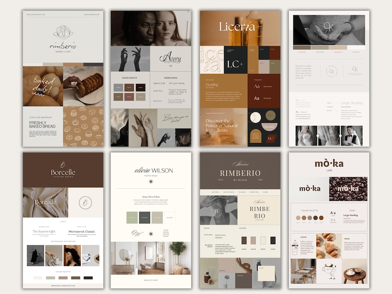 Branding Board Template DIY Branding Kit Business Package Business branding Editable Logo Design modern minimalist Mood board Color palette Brand identity Design templates Logo templates Customizable branding Professional branding Brand style guide Branding assets Visual branding Corporate identity Marketing materials Creative branding Graphic design templates Online branding Business logo Branding solutions Brand consistency style guide business styling fonts for businesses brand board bundle