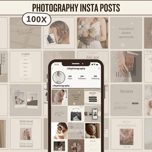 Instagram-sjabloon voor fotograaf Marketing Socialmedia-sjabloon Business Kit Professioneel portfolio Verhaalontwerp Fotografiepromotie