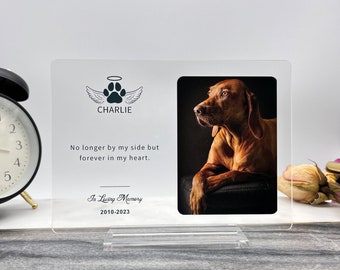 Personalized Pet Memorial Gift, Dog Memorial Plaque, Pet Memorial Gift, Cat Memorial Plaque, Pet Loss Gift, Pet Memorial Gift