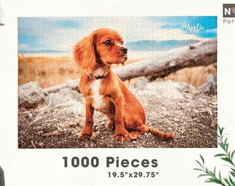 Personalized photo puzzle | Jigsaw Photo Puzzles|Puzzle Lover|Family Memories|Jigsaw Puzzle | Dog lover | Cat photo Jigsaw Puzzle|1000pieces