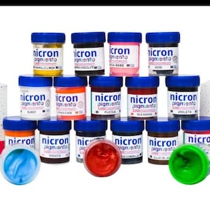 Precio de introduccion- Cada Uno-Each färg - PIGMENTOS NICRON - Pigment Nicron för kallt porslin