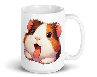 Guinea Pig Sticking Out Tongue Mug