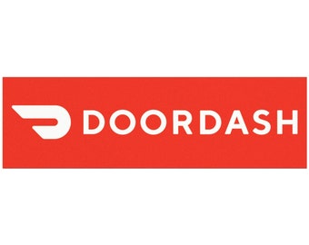 Delivery Driver Car Magnets (10 inches x 10 inches) - Doordash Car Magnet, Vehicle Magnet, Car Decal, Car Accessories, Driver Gift