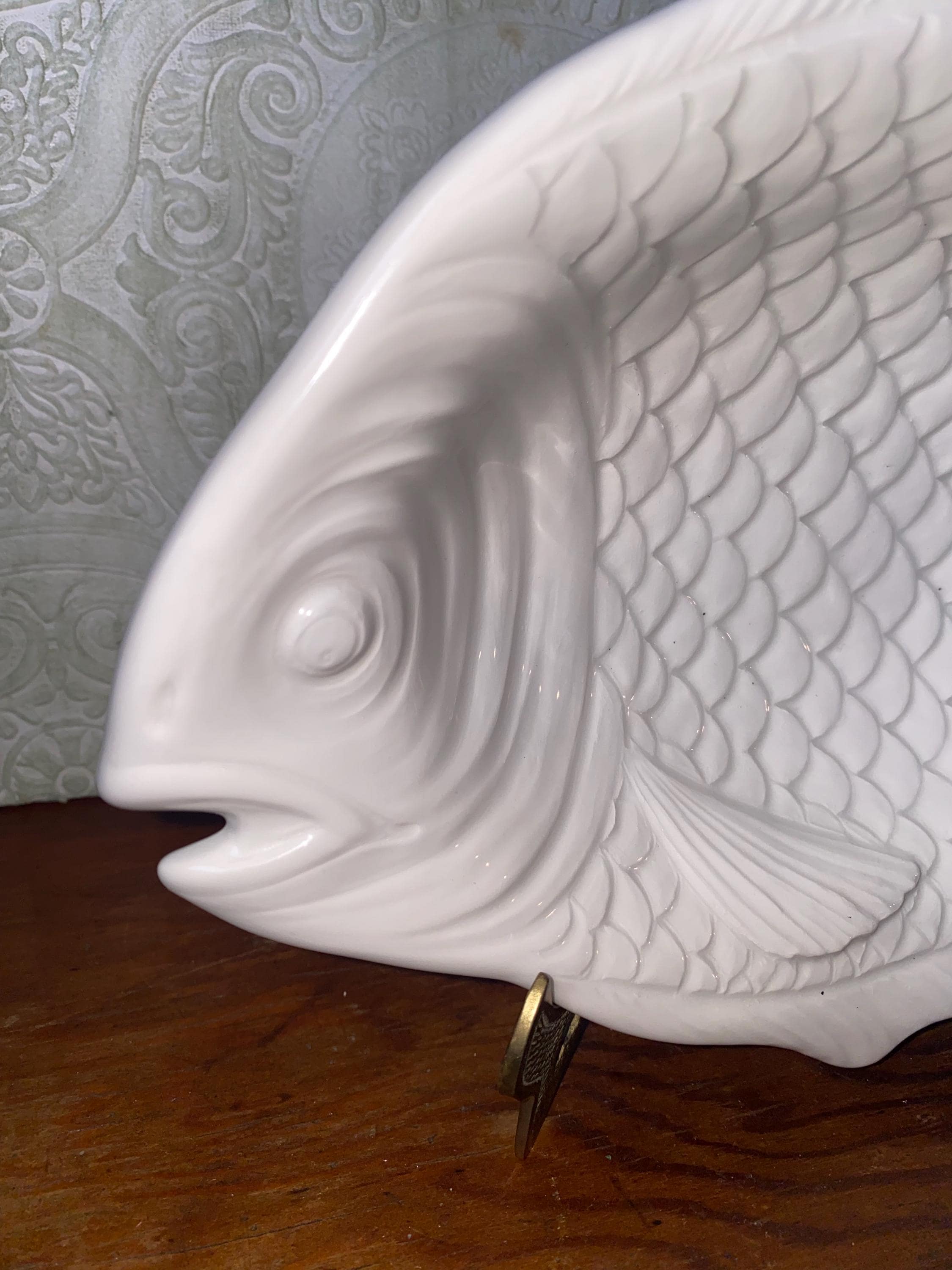 Vintage Ceramic Fish - Etsy
