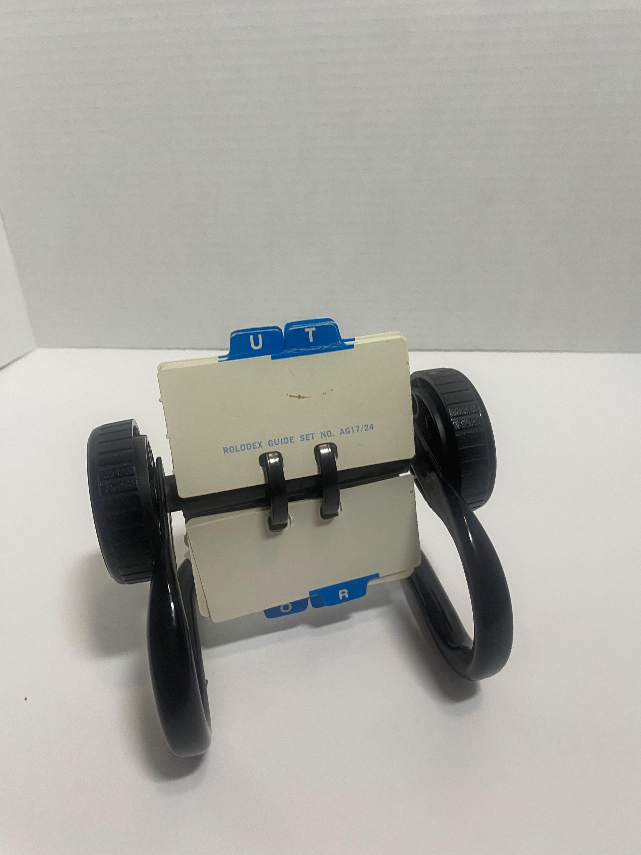 Vintage Rotary Rolodex - Etsy