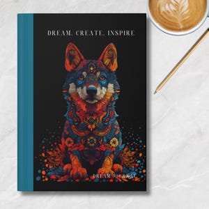 Wolf Journal - Nature-Inspired Diary for Animal Lovers & Writers, Perfect Gift for Wolf Enthusiasts, Hardcover NoteBook