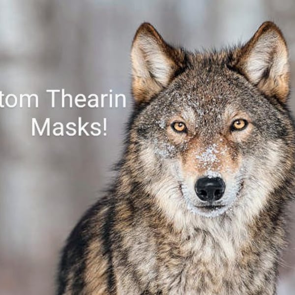 Custom canine and feline Therian masks! (Please read description First)