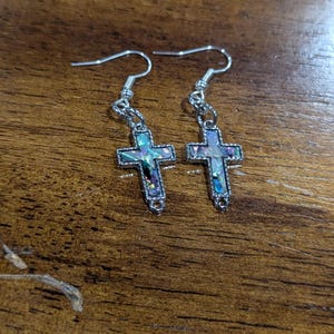 Cross earrings!