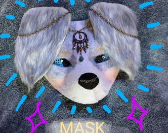 Custom canine and feline Therian masks! (Please read description First)
