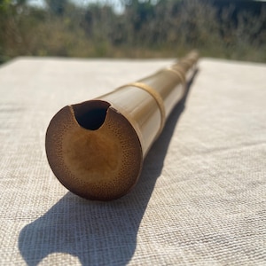 Harmonic bamboo flute - key A
