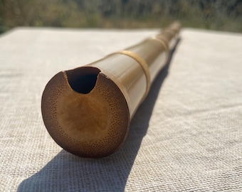 Harmonic bamboo flute - key A