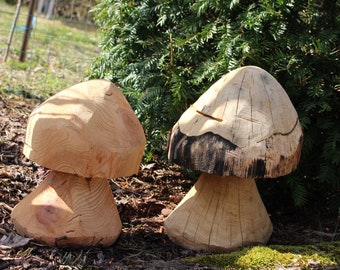 Mushroom/Wood Art