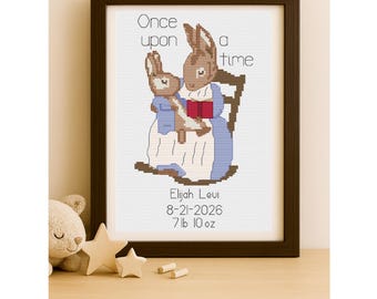 Peter Rabbit ABC Cross Stitch Pattern Book - Etsy