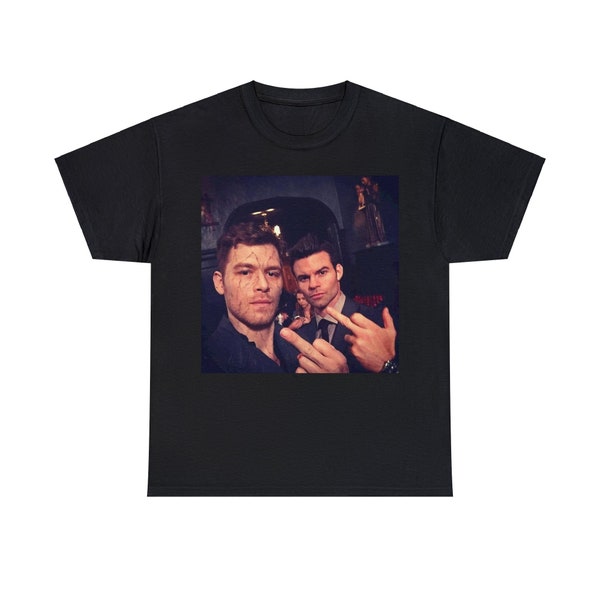 Originals Elijah and Klaus Mikaelson Unisex Heavy Cotton Tee