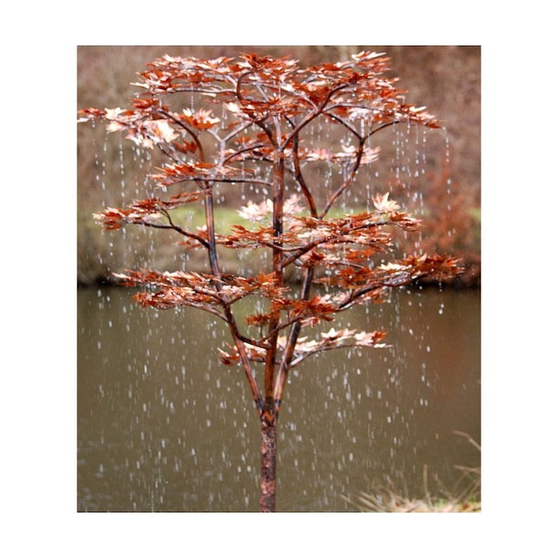 Gartenbrunnen, Kupferbaum, Höhe 200cm Bild 8