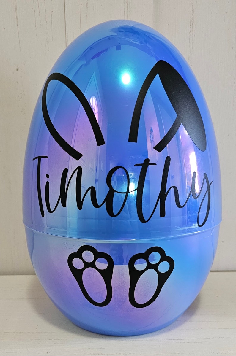 12 Personalized Iridescent Egg image 8