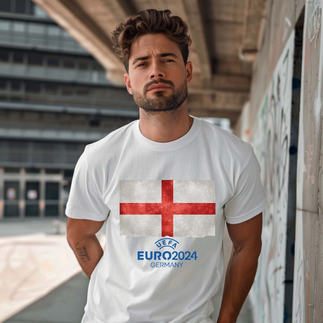 Euro 2024, England Supporter Tshirt, Football Short, European ...