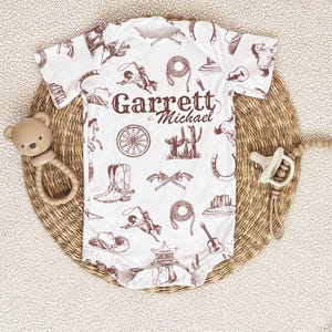 Western Going Home Outfit, Personalized Baby Homecoming Newborn Outfit, Baby Boy Clothes, Newborn Hospital Hat, Country Custom Baby Clothes