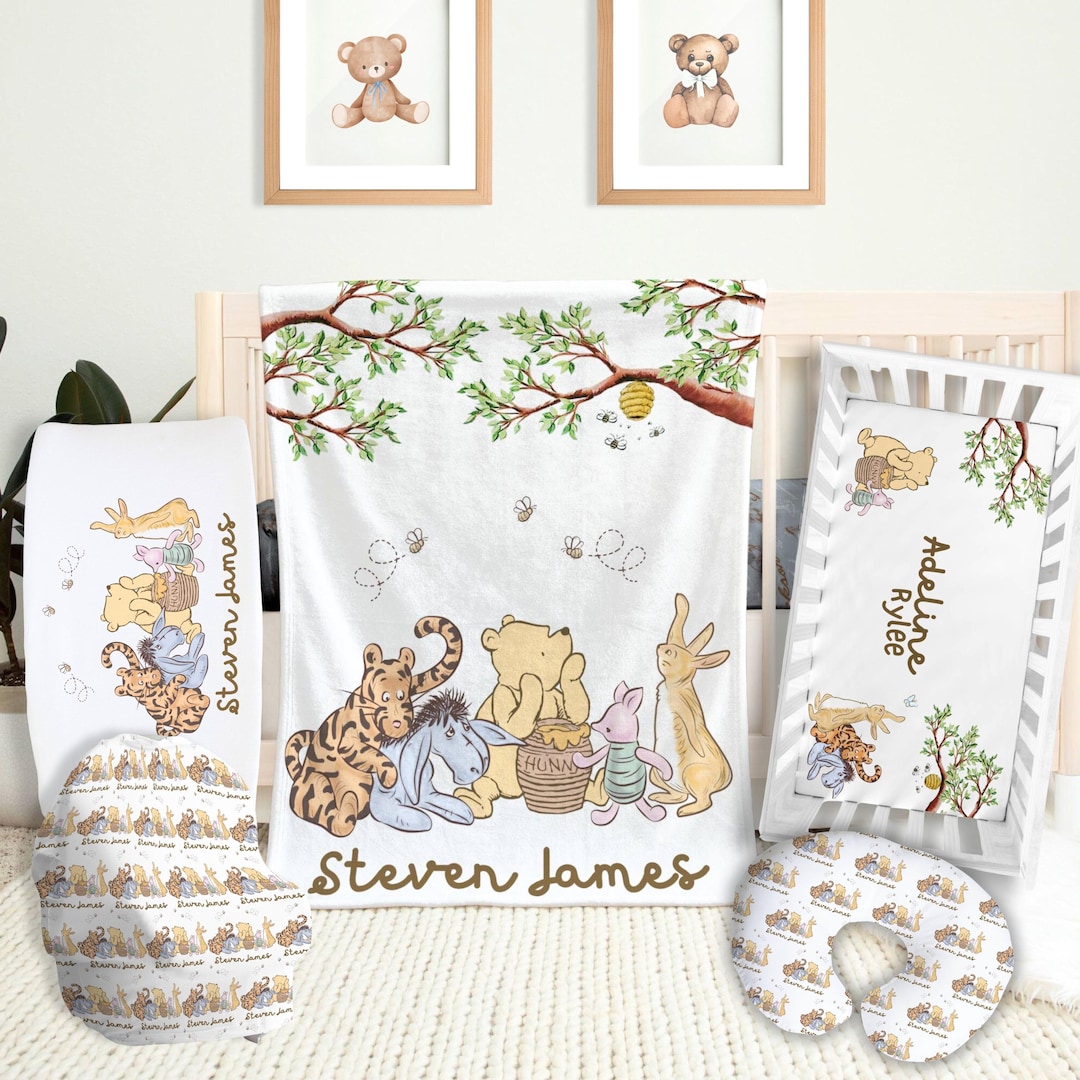 Winnie The Pooh Baby Bedding Crib Sets Disney Winnie The Pooh