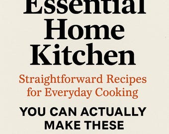 Libro de cocina esencial en PDF: 100 recetas fáciles para comidas diarias