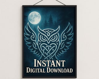 Celtic Tribal Art Bundle | Fantasy Creatures, Totems (4K PNG Digital Download)