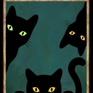 Black Cat Art - Are You Pooping- Butt Napkins - AI Enhanced Versatile Digital Designed Instant Download Fairycore, Cottagecore, DIY Craft