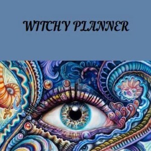 Editable Witchy Planner Canva Template Canva Link To Customize as you like high quality print ready files Ready to upload on AMAZON KDP POD