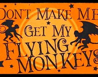 3dRose Gartenflagge 'I Believe In Flying Monkeys' – 30,5 X 45,7 Cm, Polyester, Einseitig Bedruckt