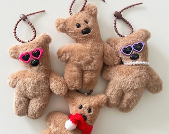 Charmant schattig Teddy Bag Charm - Voeg wat Bear-ista-stijl toe aan je tas!