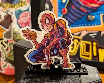 Spider-Man Waterproof Vinyl Sticker | Superhero Comic Art