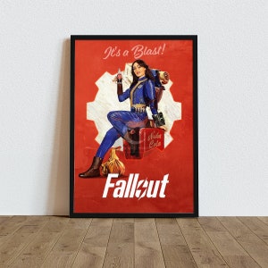 Fallout Lucy Poster - High Quality Canvas Wall Art - Room Decor - Fallout Series 2024, Nuke Cola Poster, Fallout Print, Fallout Wall Art